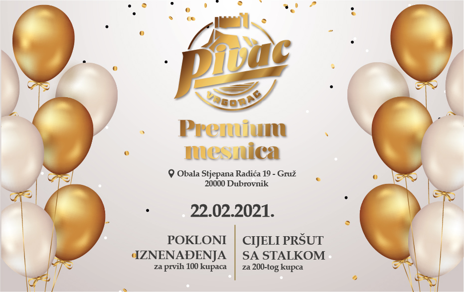 Dubrovnik dobiva prvu Pivac premium mesnicu u Hrvatskoj