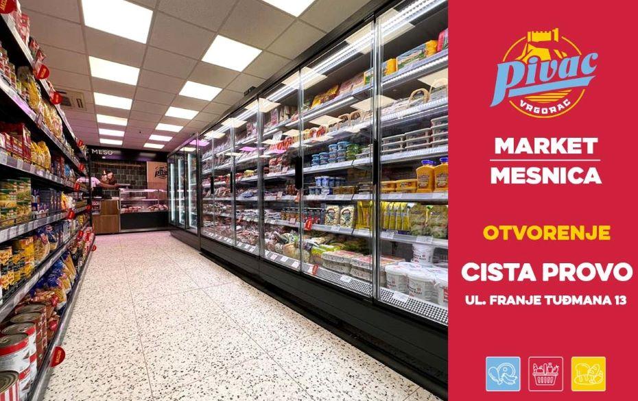 Nakon preuređenja otvorena market-mesnica u Cisti Provo