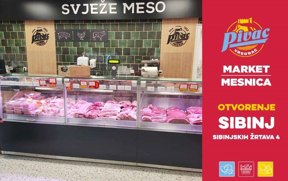 Pivac market-mesnica u Sibinju preselila u novi, veći prostor