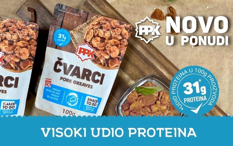 NOVITET NA POLICAMA: PPK ČVARCI - SNACK TO GO u novom praktičnom pakiranju!