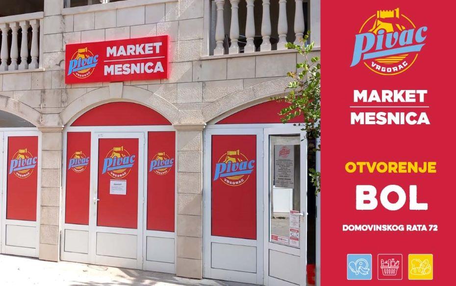Otvorena preuređena Pivac market-mesnica u Bolu na Braču