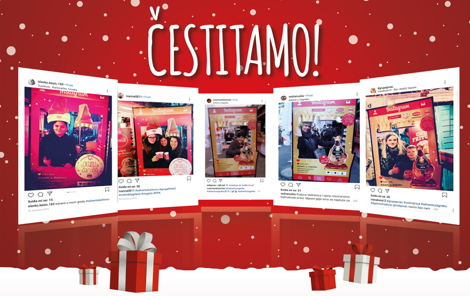 Čestitamo sretnim dobitnicima!