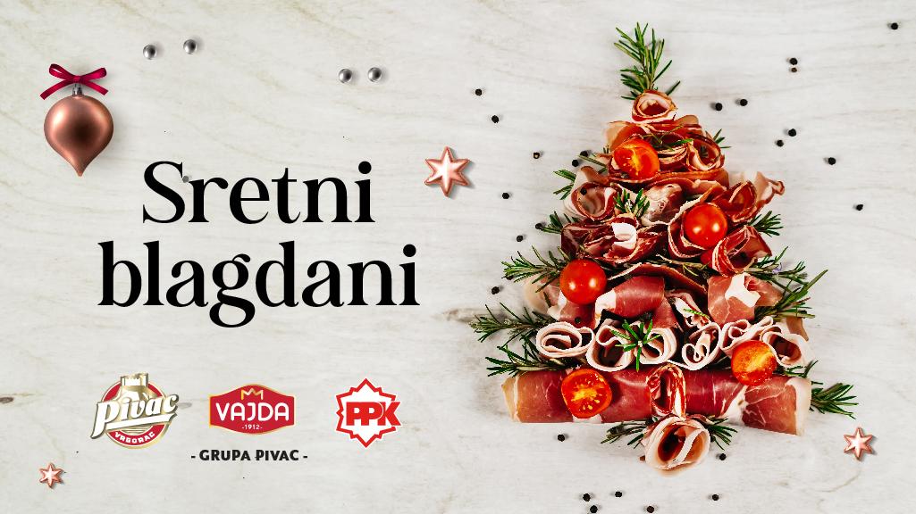 Sretne božićne blagdane i uspješnu 2022. godinu želi vam Grupa Pivac!