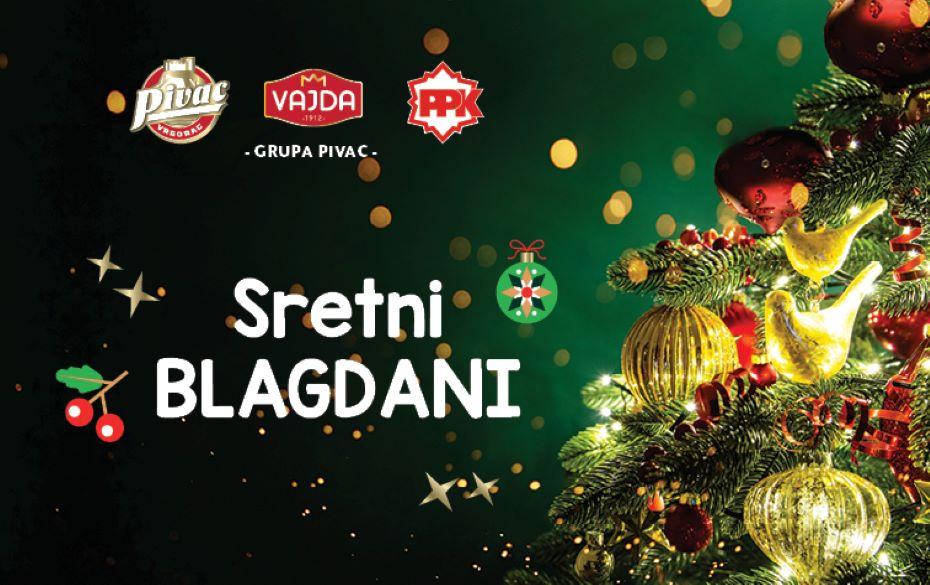 Sretne božićne blagdane i uspješnu 2023. godinu želi vam Grupa Pivac!