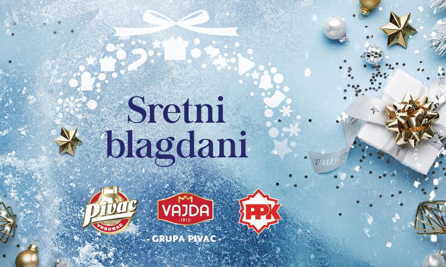 Sretne božićne blagdane i uspješnu 2024. godinu želi vam Grupa Pivac!
