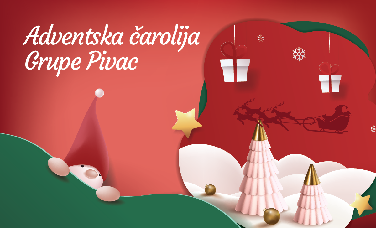 Prosinac se bijeli, Grupa Pivac nagrade dijeli!