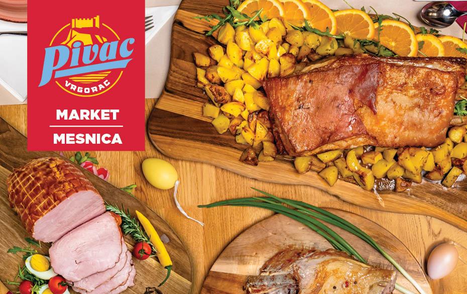 Najukusniji uskrsni specijaliteti čekaju vas u Pivac market-mesnicama!