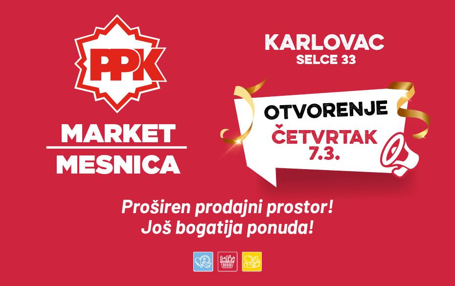 PPK market-mesica ponovo otvara vrata, od sada u proširenom prostoru i s još bogatijim asortimanom