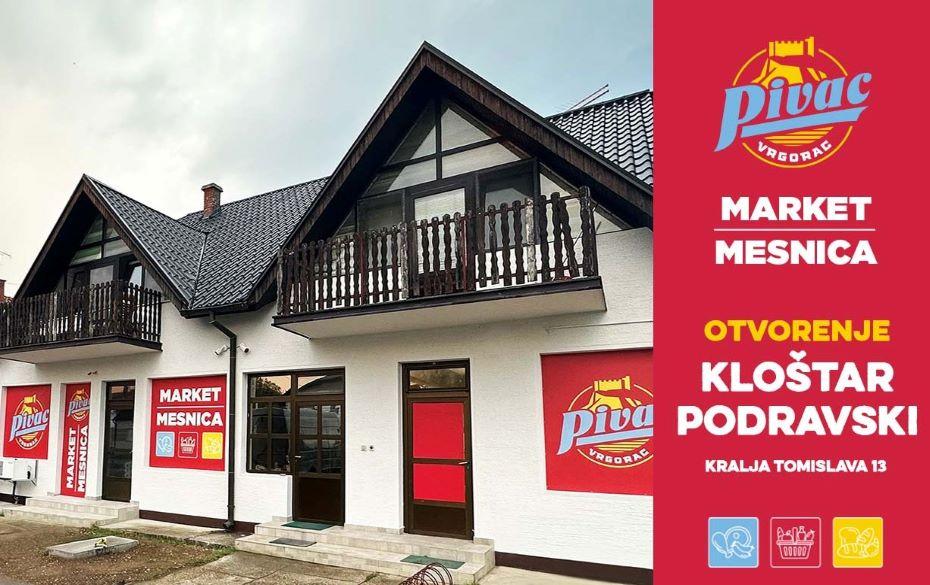 Nakon preuređenja otvorena market-mesnica Kloštar Podravski