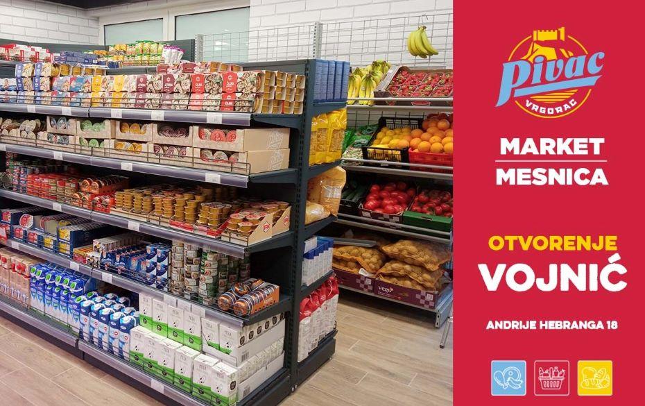 Pivac market-mesnica u Vojniću preselila u novouređeni, veći prostor