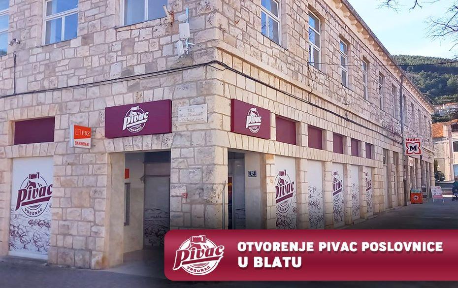 Pivac trgovina u Blatu na Korčuli preselila u novi, veći prostor