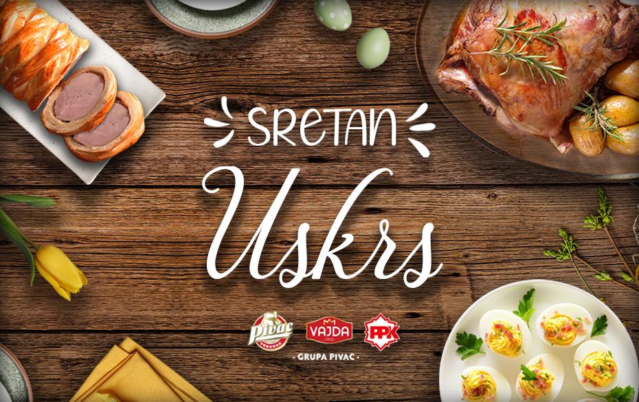 Sretne uskrsne blagdane želi vam Grupa Pivac!