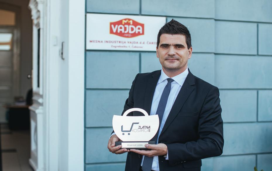 Mesna industrija Vajda osvojila ZLATNU KOŠARICU u kategoriji PROIZVOĐAČ GODINE