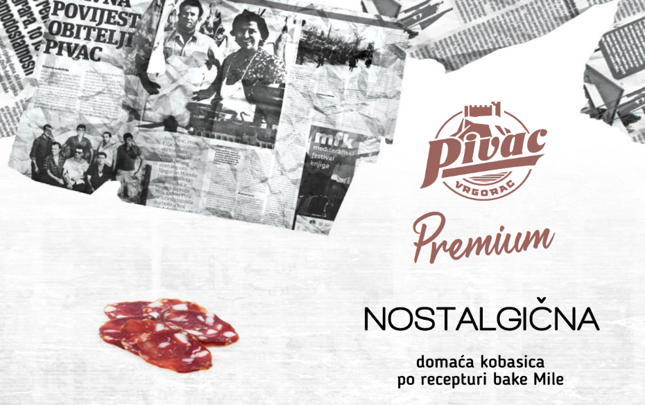 Novitet: NOSTALGIČNA domaća kobasica po recepturi bake Mile! 