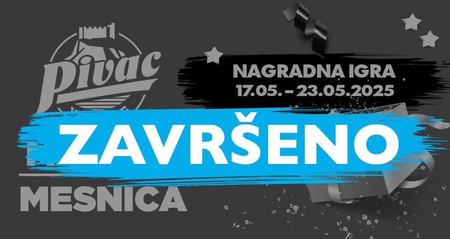 Dobitnici Nagradne igre „Otvorenje PIVAC market-mesnice Vrgorac'