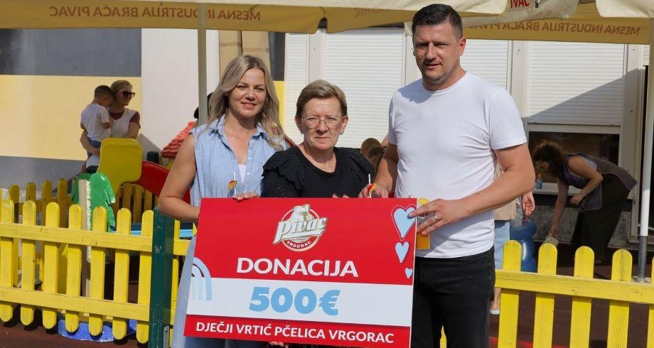 Uručena donacija Dječjem vrtiću Pčelica u Vrgorcu
