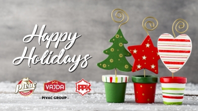 Sretne božićne blagdane i uspješnu 2020. godinu želi Vam Grupa Pivac!