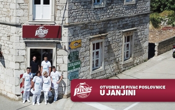 Proširenje Pivac maloprodajne mreže nastavljeno otvorenjem nove poslovnice u Janjini na Pelješcu